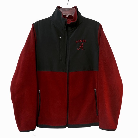 Colosseum Other - Men’s Medium Crimson Tide Fleece & Nylon Jacket